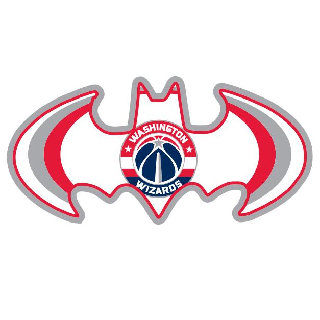 Washington Wizards Batman Logo iron on transfers
